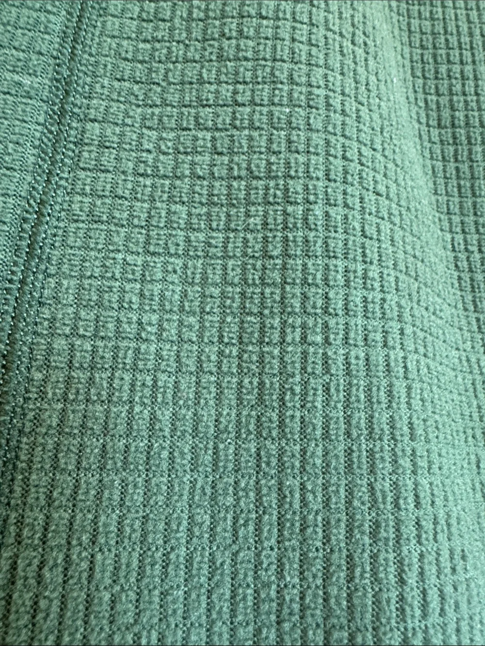 The North Face  1/4 zip men’s Medium pullover forest green textured